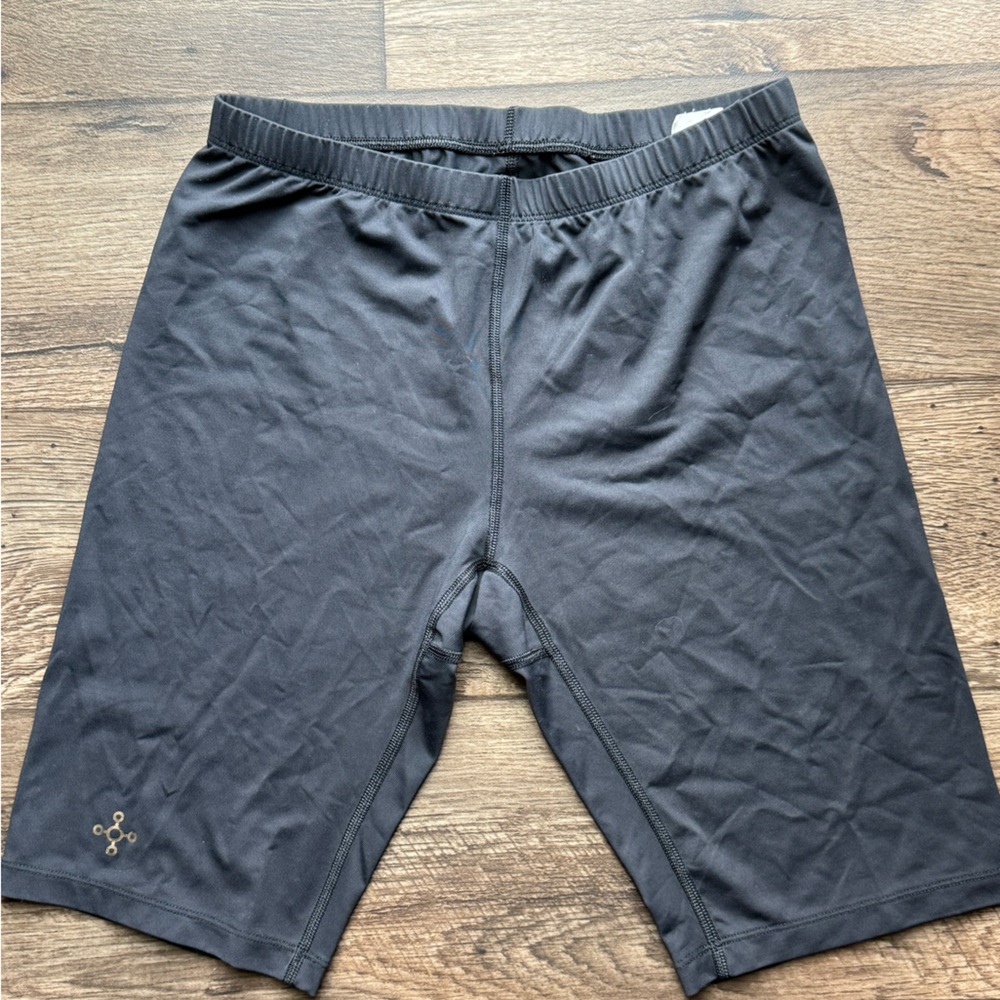 Tommy Copper Black Biking Shorts